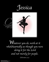 Ballet - Personalized Canvas