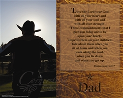 Cowboy Dad Canvas