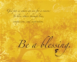 Be a Blessing Canvas